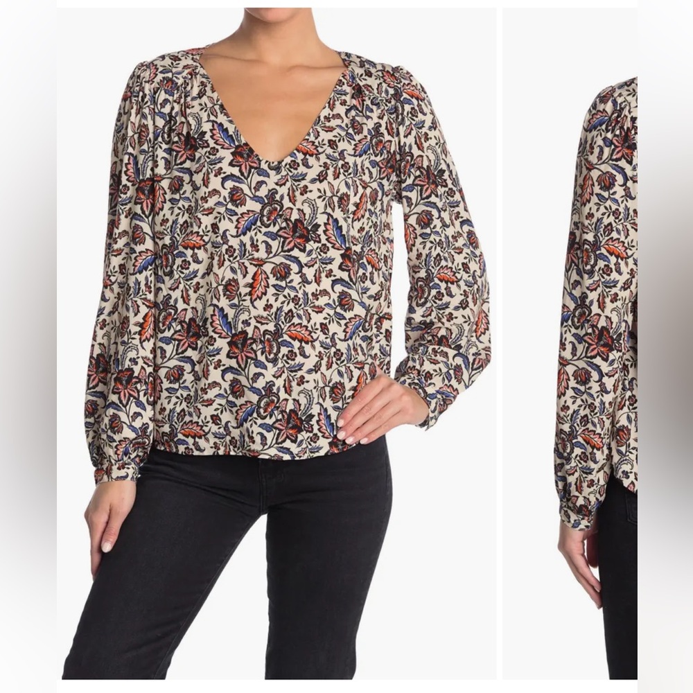 Velvet by Graham & Spencer Printed Blouse
